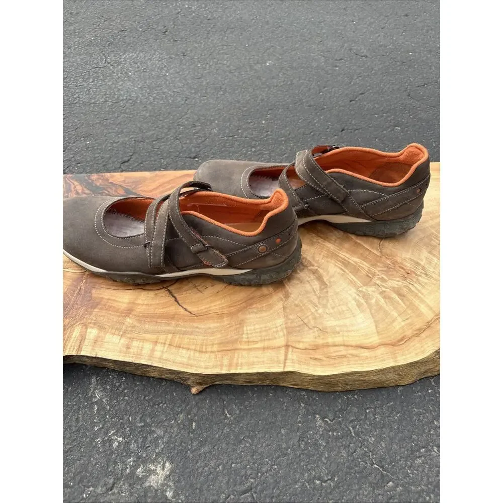 Timberland Women Shoe Smart Comfort Size 9M Brown Mary Jane Pre Owned